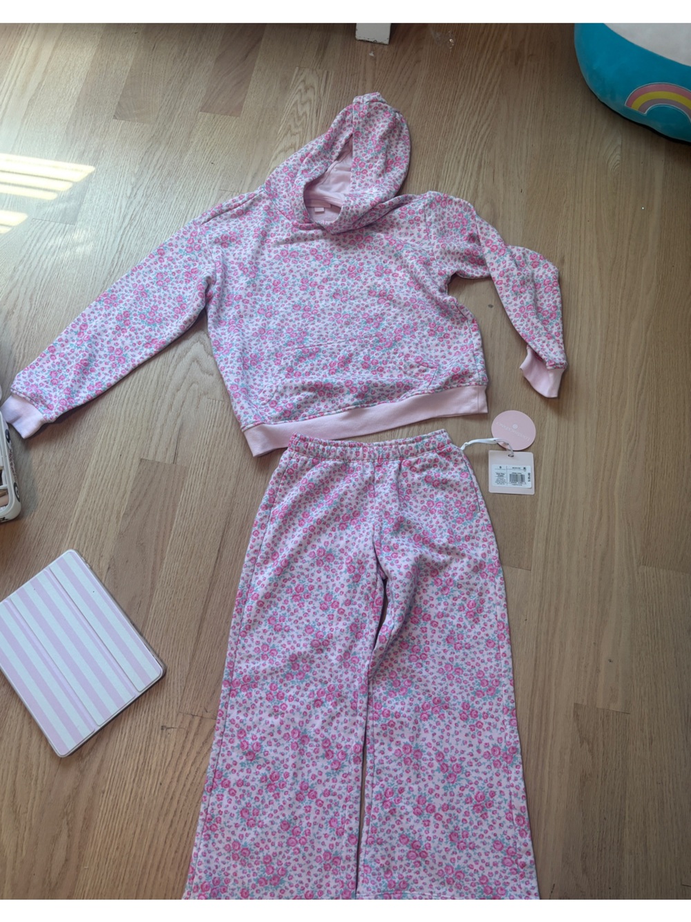 LoveShackFancy x Target Girls Hooded Sweatshirt & Sweatpants. *New With Tags